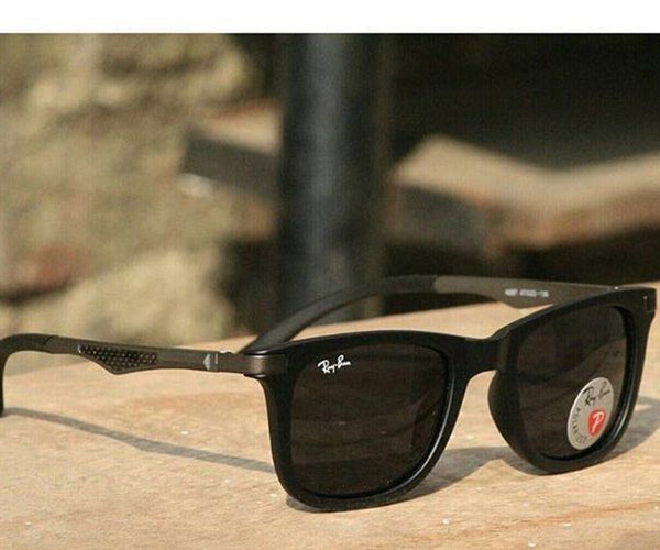 Ray-Ban RB New Stylish Square Design Fashion Black Master Pcs Sunglasses For Men