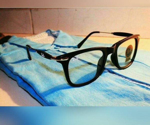 RB ( Ray-Ban ) All Season Special New Design Transferant & Black 2148 Square Master Pcs Sunglasses For Unisex.