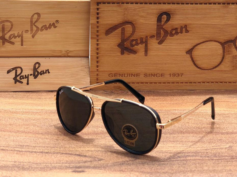 RB Ray-Ban New Design Festival Special Black & Gold 4414 Master Pcs Sunglass For Men.