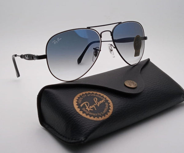 RB New Stylish Design Blue Shade & Black 3517 Unique Model Master Pcs Sunglasses For Men and Women.