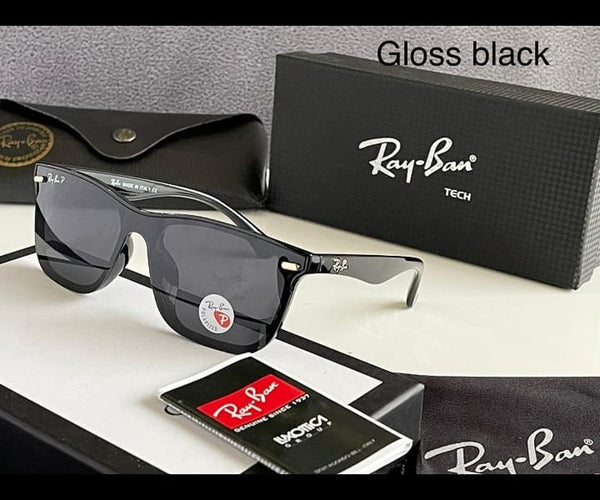 RB New Square Design Lightly Black 650 Model Master Pcs Sunglass For Men