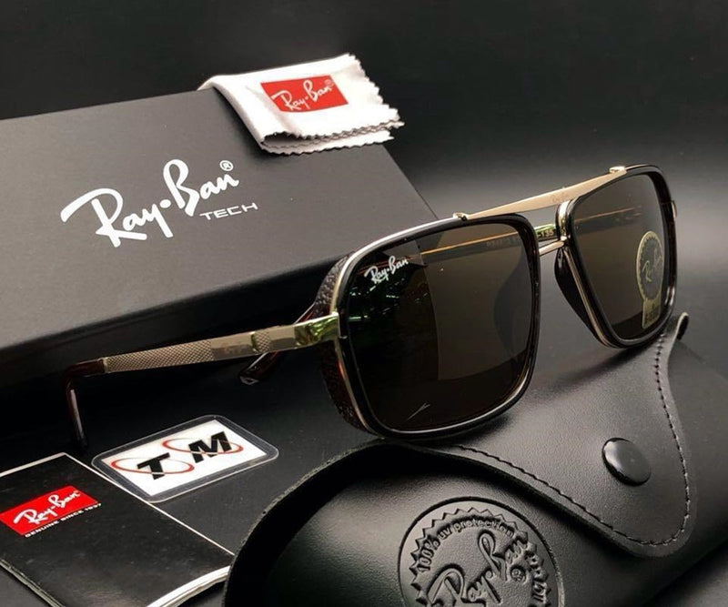 Ray-Ban New Stylish Brown & Black 650 Wayfarer Master Pcs Sunglass For Unisex